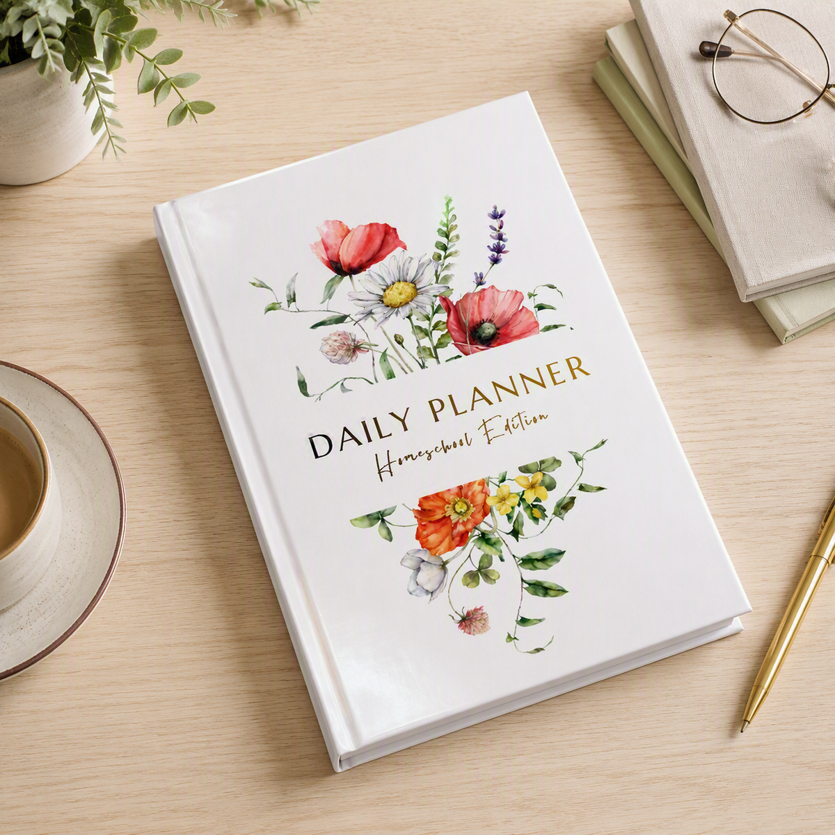Heritage Home Press Daily Planner | Homeschool Edition